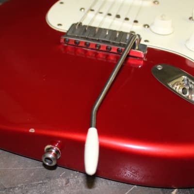 Fender Stratocaster 2002 Candy Apple red with Original Case image 6