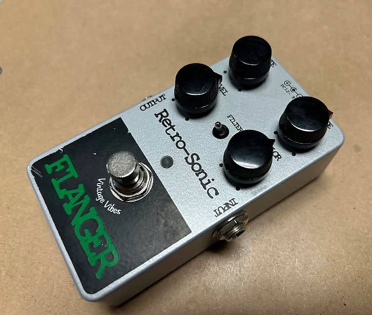 Retro-Sonic Flanger 2010-2020 - Silver/Black | Reverb