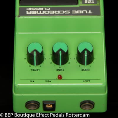 Ibanez TS-10 Tube Screamer Classic 1990 s/n 8231282  as used by John Mayer and SRV image 7