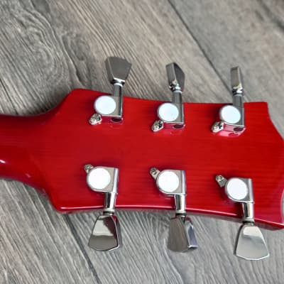 Westfield E2000 SG Electric Guitar in Cherry Red image 24
