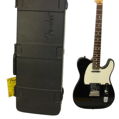 2012 Fender American Standard Telecaster Electric Guitar, Rosewood Fingerboard, Black w/ Case image 1