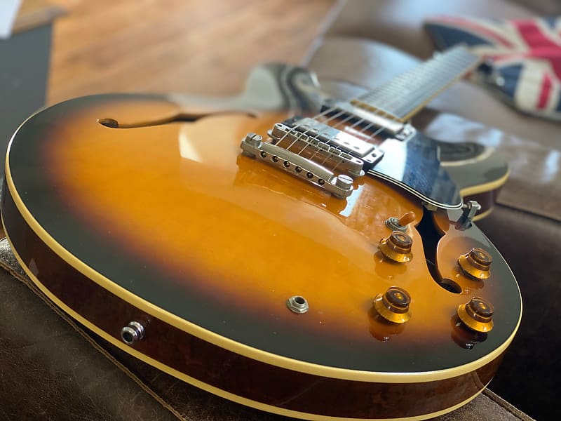 Epiphone Japan ES-335 1999年製 1999 Epiphone ES-335 ($1000) Sharpened Flat - Japanese