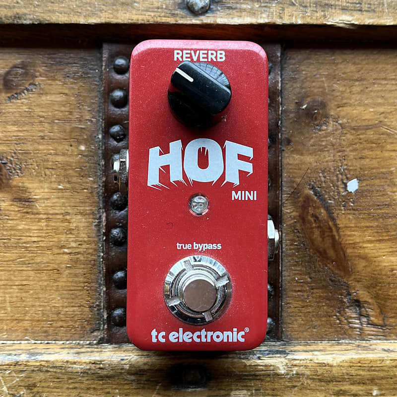 (17612) TC Electronic Hall of Fame Mini Reverb 2013 - 2020 - Red image 1