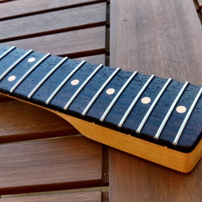 Musikraft Maple/Rosewood Stratocaster Neck Oil Finish 1957 V-Shape, Vintage Compound Radius, SS Frets image 23