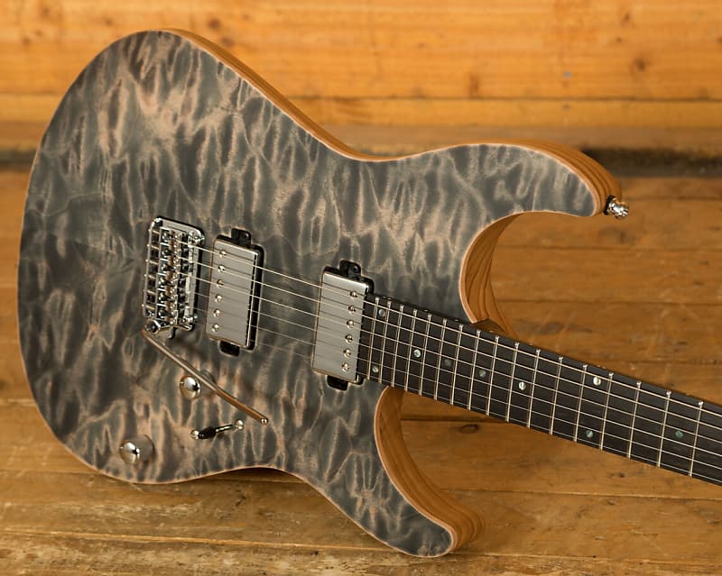 Mayones Aquila Elite S 6 Antique Black Satin | Reverb
