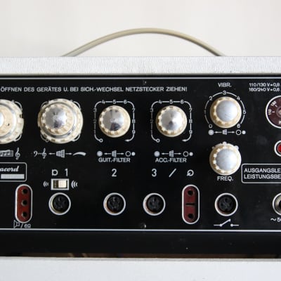 1960's Dynacord DA20V Combo Amplifier - White / Grey image 3