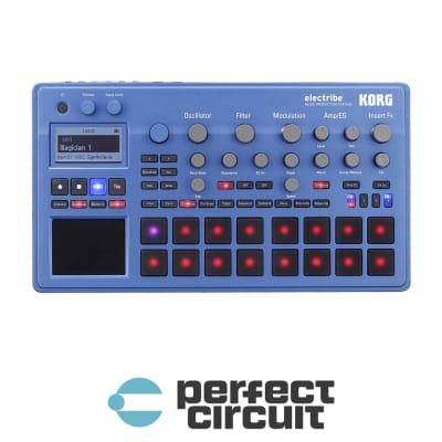 Korg Electribe 2 Groovebox / Drum Machine (Blue)