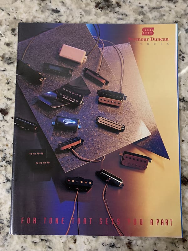 Seymour Duncan Catalog 1988 59 Pearly Gates Seth Lover Reverb