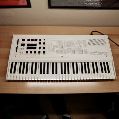Crumar Bit 99 Analog Synthesizer 1980’s - White