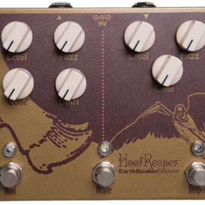 EarthQuaker Devices Hoof Reaper Double Fuzz with Octave Up | Reverb
