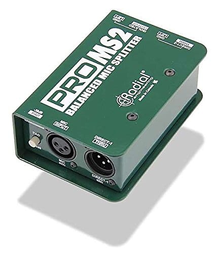 Radial ProMS2 Passive Microphone Splitter  2-Day Delivery image 1