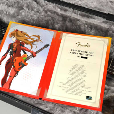 Fender Custom Shop Evangelion Asuka Telecaster image 10