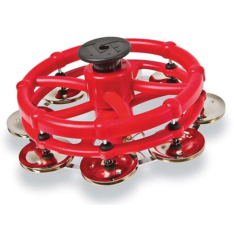 Latin Percussion LP193 Click HiHat Tambourine Steel Jingles image 1