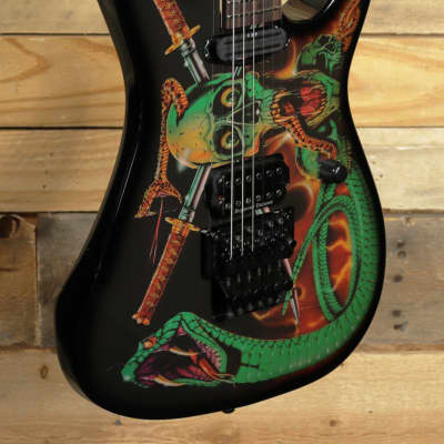 ESP George Lynch Signature Skulls & Snakes Electric Guitar w/ Case image 1