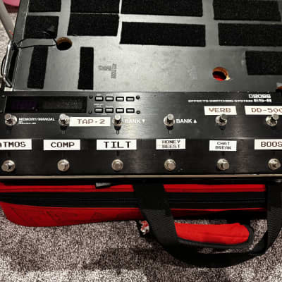 Reverb.com listing, price, conditions, and images for boss-es-8-effects-switching-system