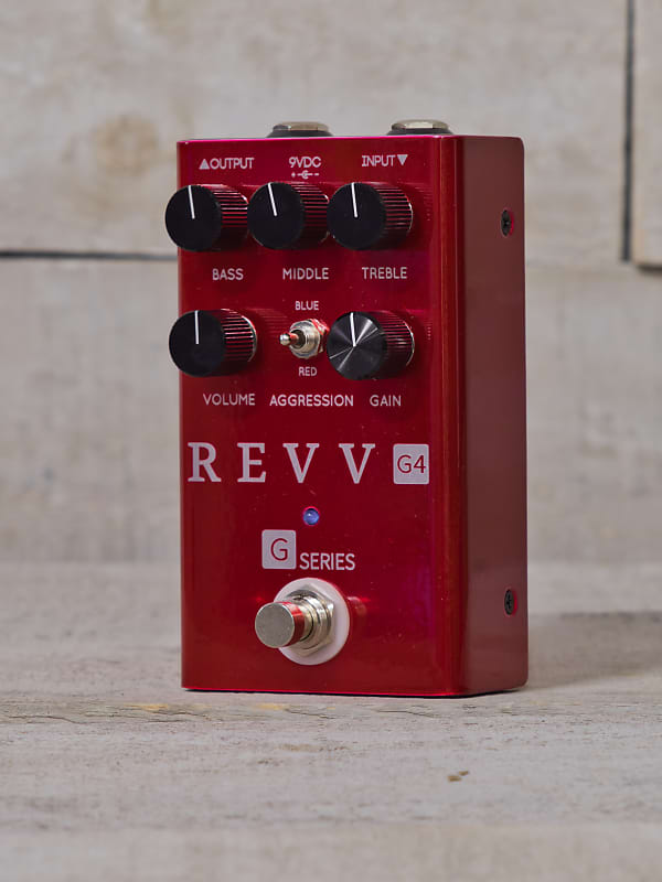 REVV G4 Pedal - Preamp, Overdrive, Distortion - In Stock image 1
