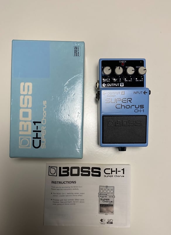 BOSS SUPER Chorus CH-1 コーラス エフェクター 青ラベル Amazon | BOSS SUPER Chorus CH-1 | コーラス・フランジャー