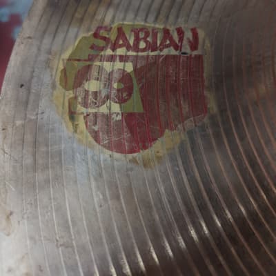 RARE! Original 1980s Sabian 20" B8 Plus Crash/Ride Cymbal - Looks Good - Sounds Excellent! image 5