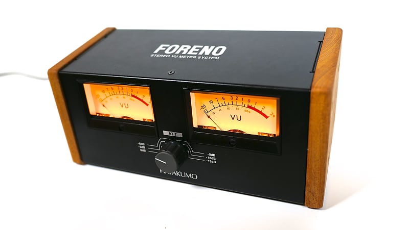 HAYAKUMO FORENO VU METER Made in Japan 2020 Black