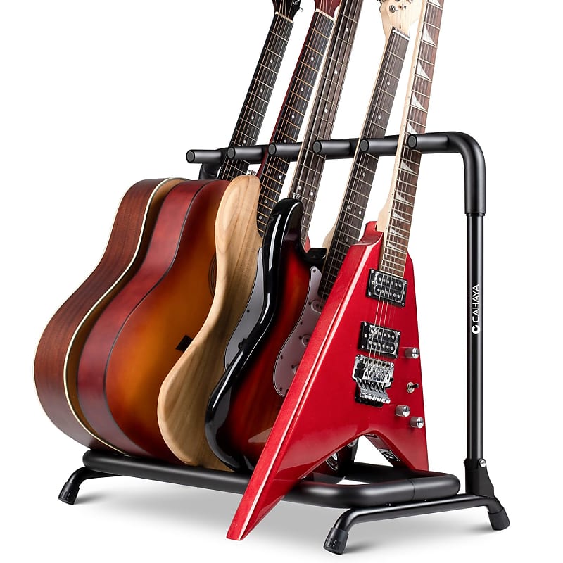 Multi Guitar Rack Acoustic Guitar Display Rack 5 Holder Reverb