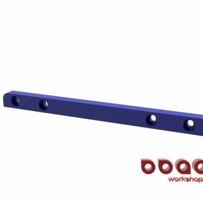 Thumb Rest Yamaha TRB Series - Model 1 - Plastic Black, Blue, Red image 2