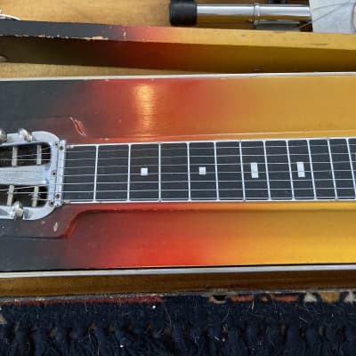 60's Fender 400 Sunburst Pedal Steel Guitar image 3
