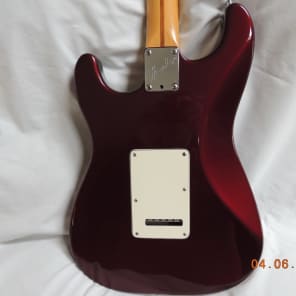Fender Stratocaster Plus Strat Plus 1989 Maroon electric guitar original W/OHSC. image 23