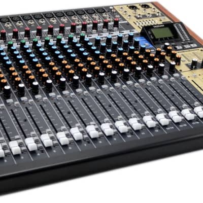 TASCAM Model 24 Multi-Track Live Recording Console with USB Audio Interface and Analog Mixer image 3