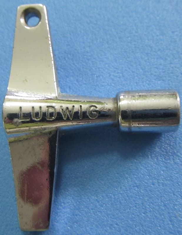 Ludwig Drum key/tuner 2000's - Chrome/metal image 1