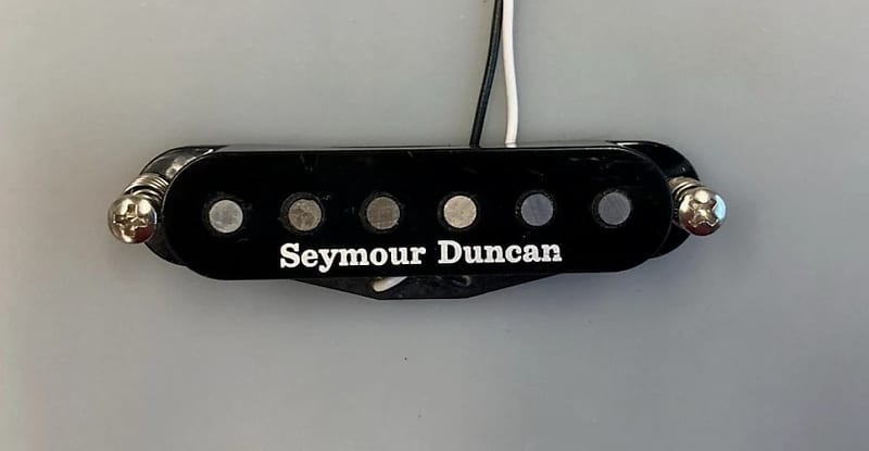SEYMOUR DUNCAN® SSL-6 BPV FLAT NECK SINGLE COIL BLACK PICKUP SEYMOUR DUNCAN® SSL-6 BPV FLAT NECK SINGLE COIL BLACK PICKUP