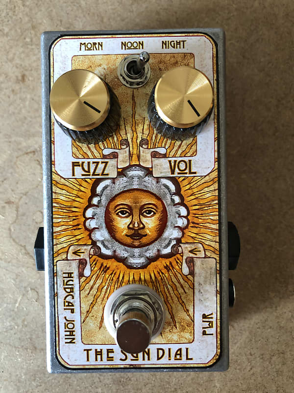 Hubcap John "The Sun Dial" Germanium Fuzz Face Clone Reverb