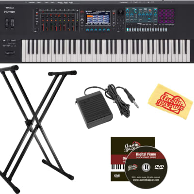 Roland Fantom 7 Synthesizer Keyboard w/ Adjustable Stand