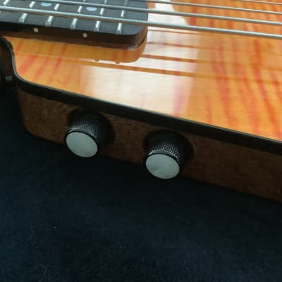 JD Guitars 2023  CB-1,  Compact Bass-1 Solar Flare image 17