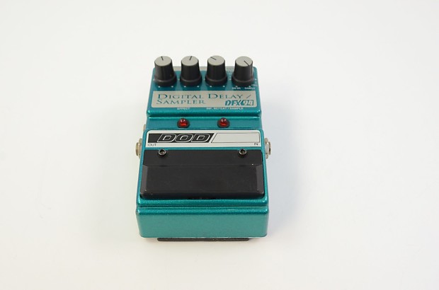 DOD DFX94 Digital Delay/Sampler Guitar Effects Pedal Demo Video