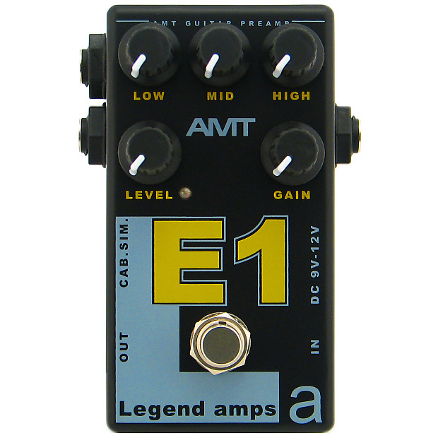 AMT Electronics E1 ENGL Fireball Distortion Guitar Preamp Pedal 