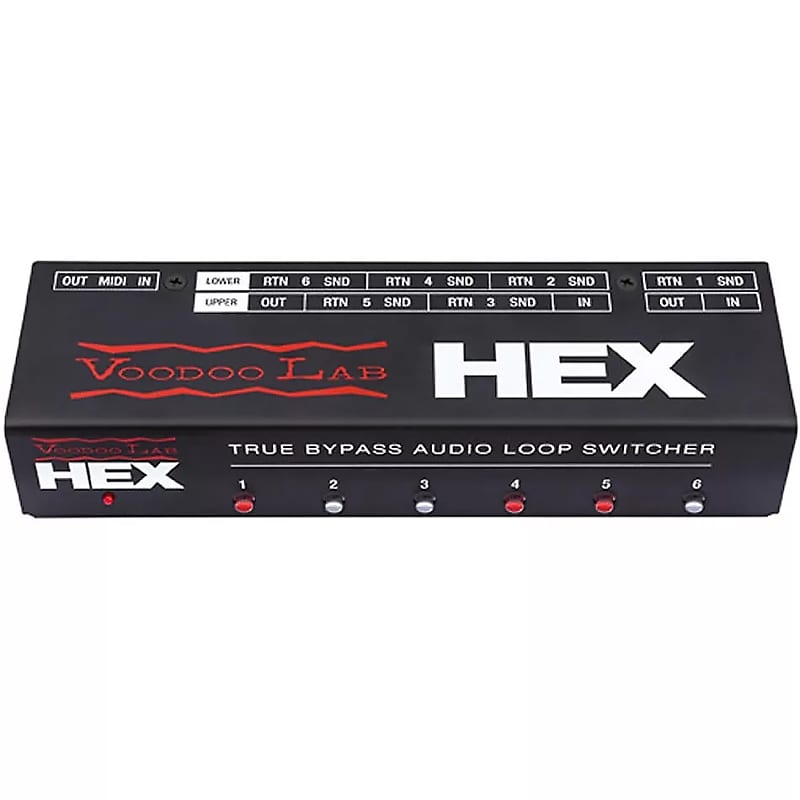 Voodoo Lab HEX MIDI Controlled Audio Loop Switcher image 1