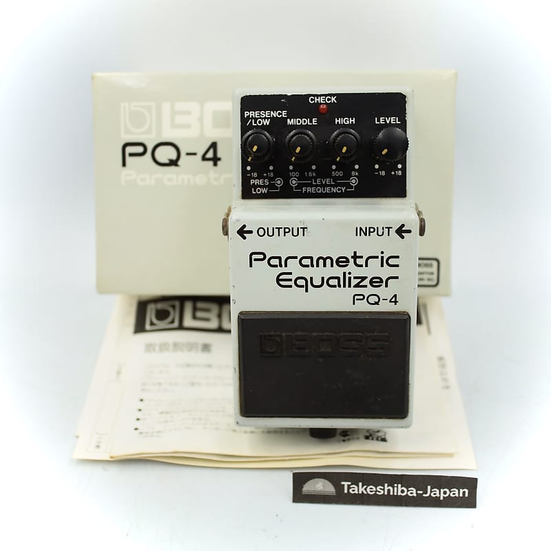 Boss PQ-4 Parametric Equalizer | Reverb The Netherlands