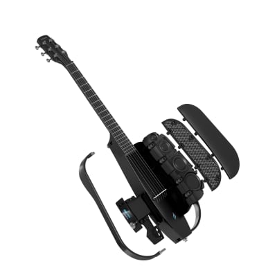 Enya 2023 NEXG 2 Black All-in-One Smart Audio Loop Guitar with Case and Wireless Pedal (Basic Package) image 8