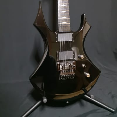 B.C. Rich Virgin JE-1200 EMG 2008 Black | Reverb