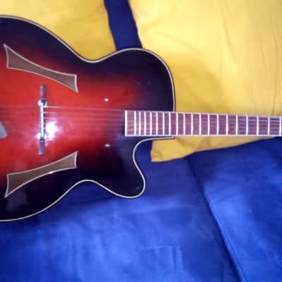 Huttl Opus  '60 solid top luthier archtop image 2