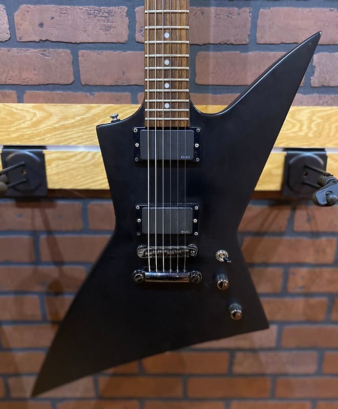 Edwards by ESP E-LP-112CE 2006 Black Made in Japan | Reverb