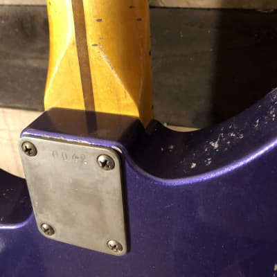 Von K Guitars T-Master Purple Majesty Metallic Nitro Lacquer Finish image 8