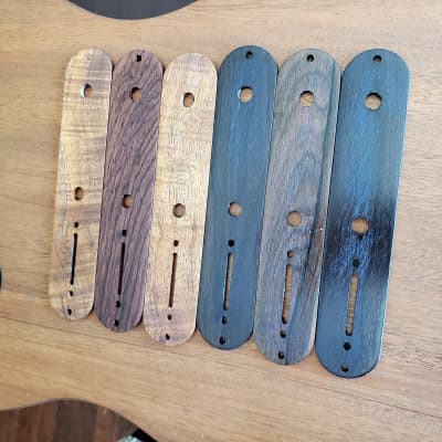 Exotic Wood Telecaster Control Plates image 4