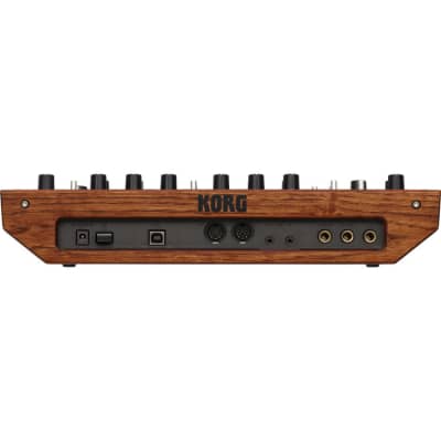 Korg Monologue 25-Key Monophonic Analog Synthesizer Blue + Headphones + Cables image 4