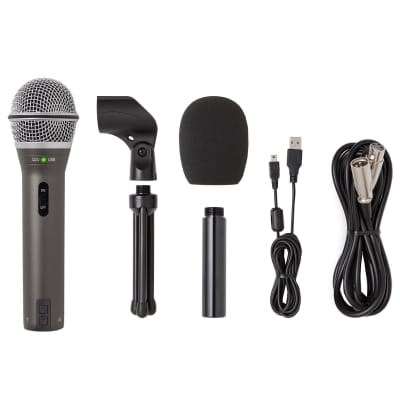 Samson Q2U Handheld Dynamic USB/XLR Microphone Pack for Recording & Podcasting image 2