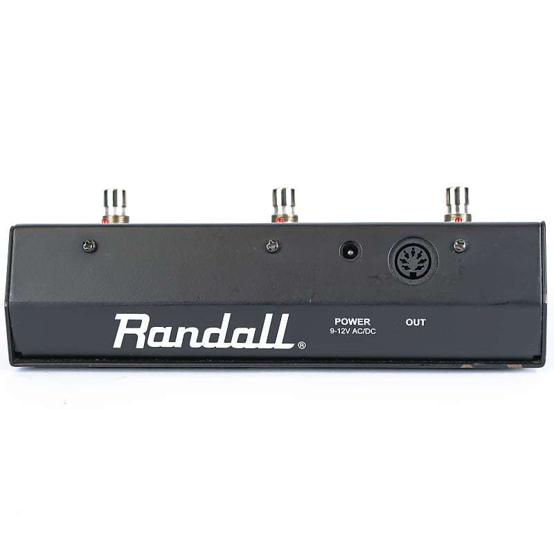 Randall RF3 3-Button Universal MIDI Footswitch for Guitar Amplifier Head