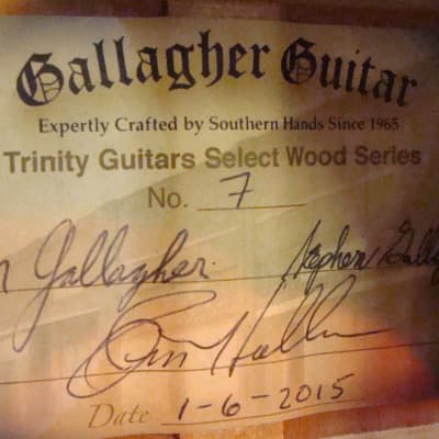 Gallagher Doc Watson Signature Dreadnought 2015 image 9