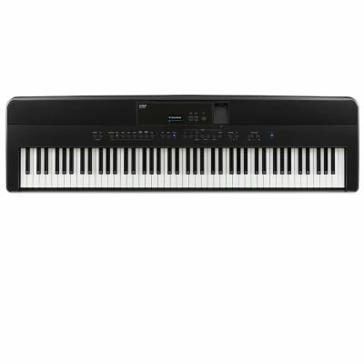 Kawai ES520 88-key Digital Piano with Speakers - Black image 1