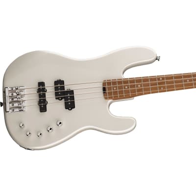 Charvel Pro-Mod San Dimas Bass PJ IV Bass Guitar, Platinum Pearl image 11