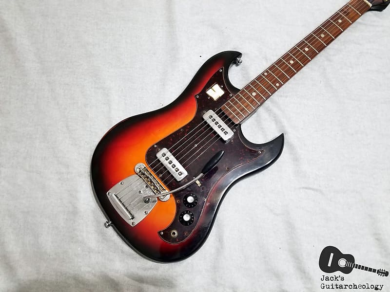 Conrad / Teisco "Bison" Electric Guitar (1960s, Reverb Australia